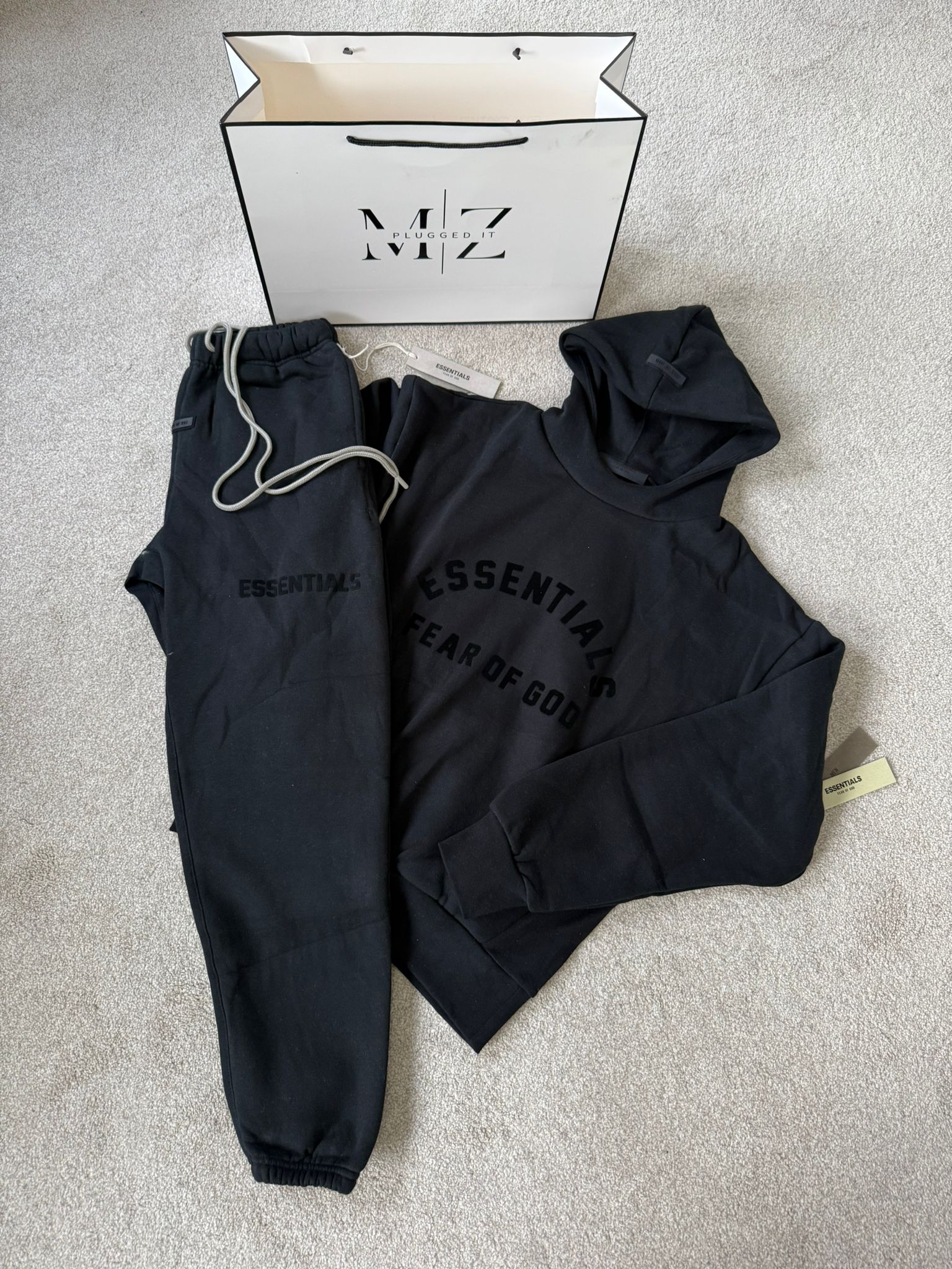 FOG SS23 Jet Black tracksuit – MZ's Locker