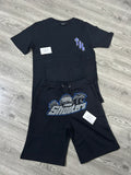 Shooters Black Short Set