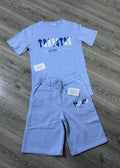 Trapstar Cashmere Blue Short Set
