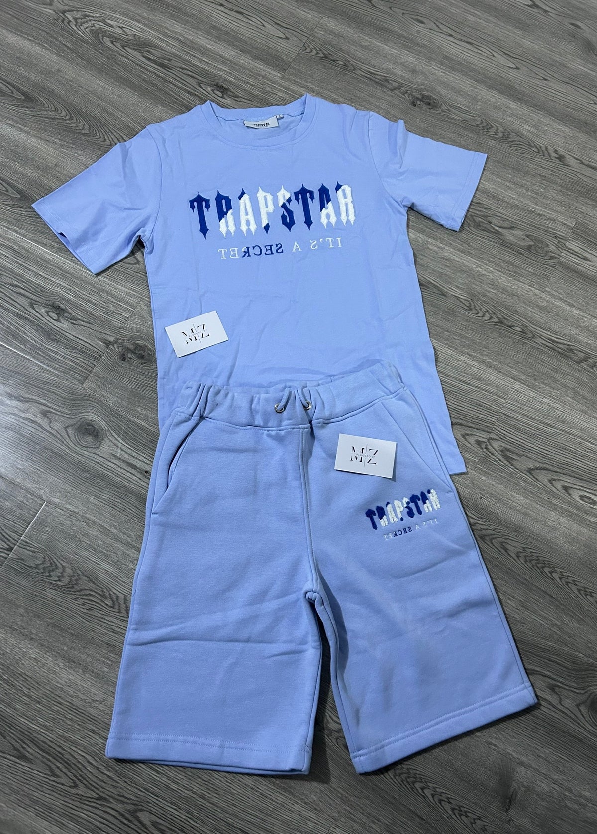 Trapstar Cashmere Blue Short Set