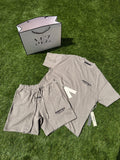 FOG SS25 Dark Heather Short Set