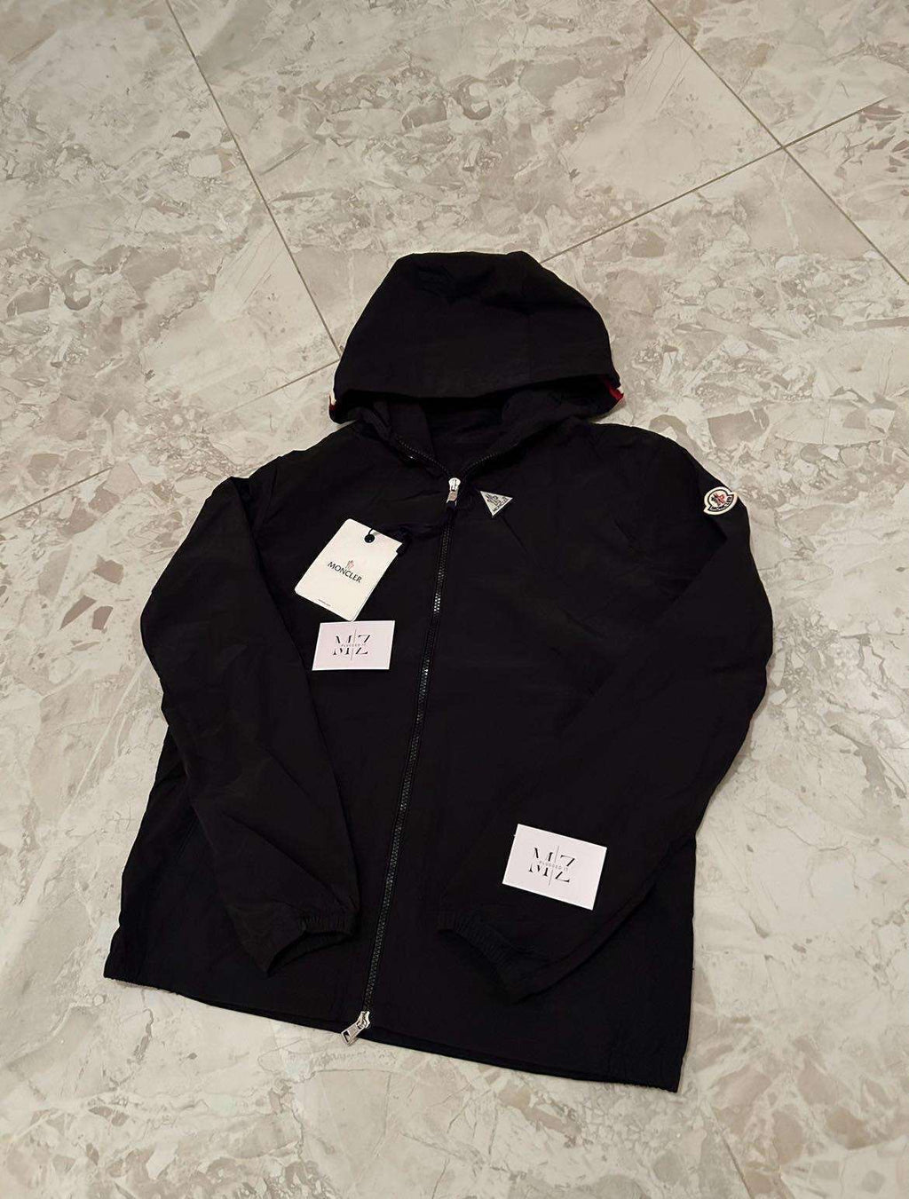 Grimpeurs Black Windbreaker
