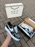 AF1 Black Iron Grey Patent