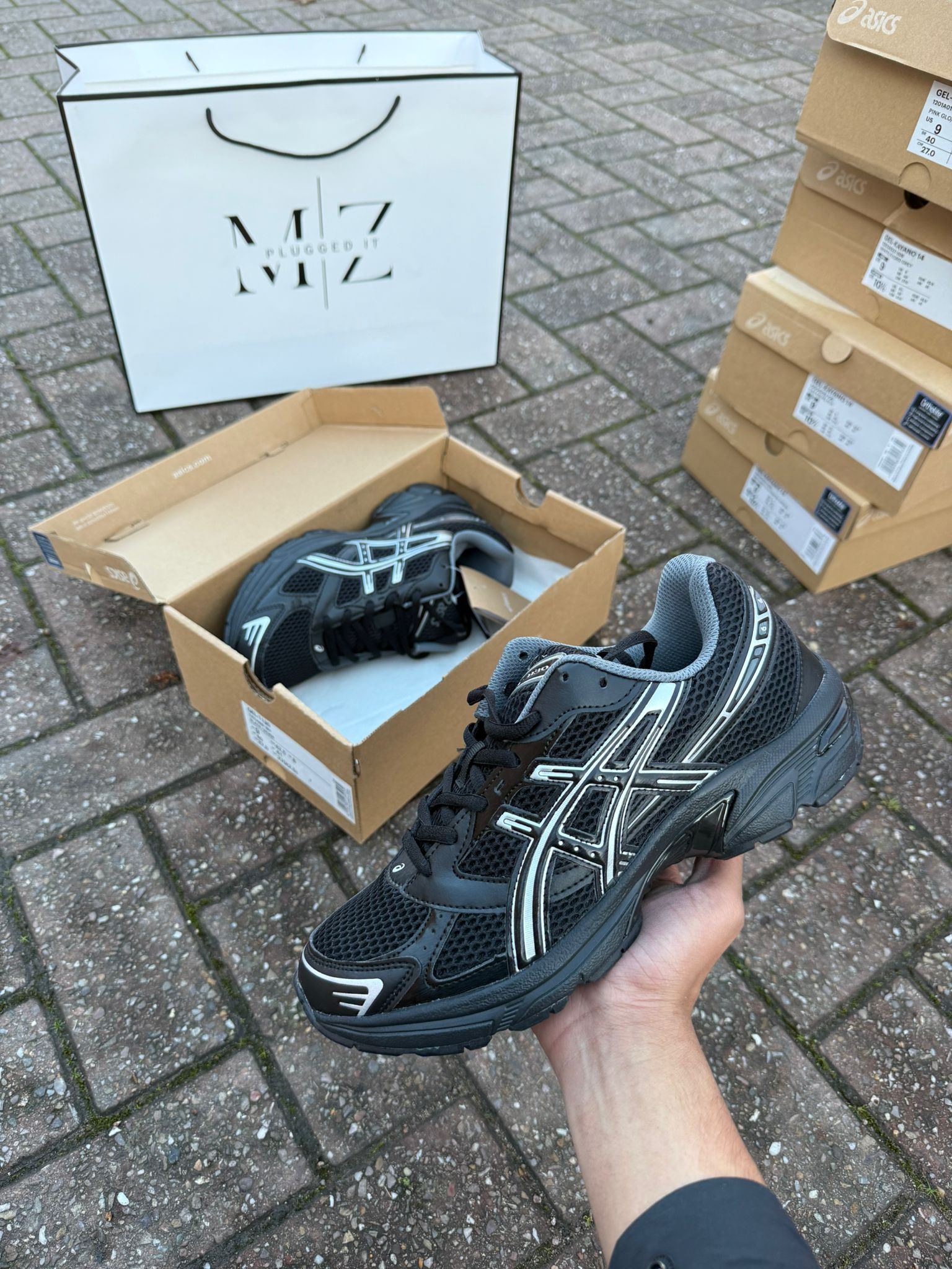 AS Gel 1130 Black Silver