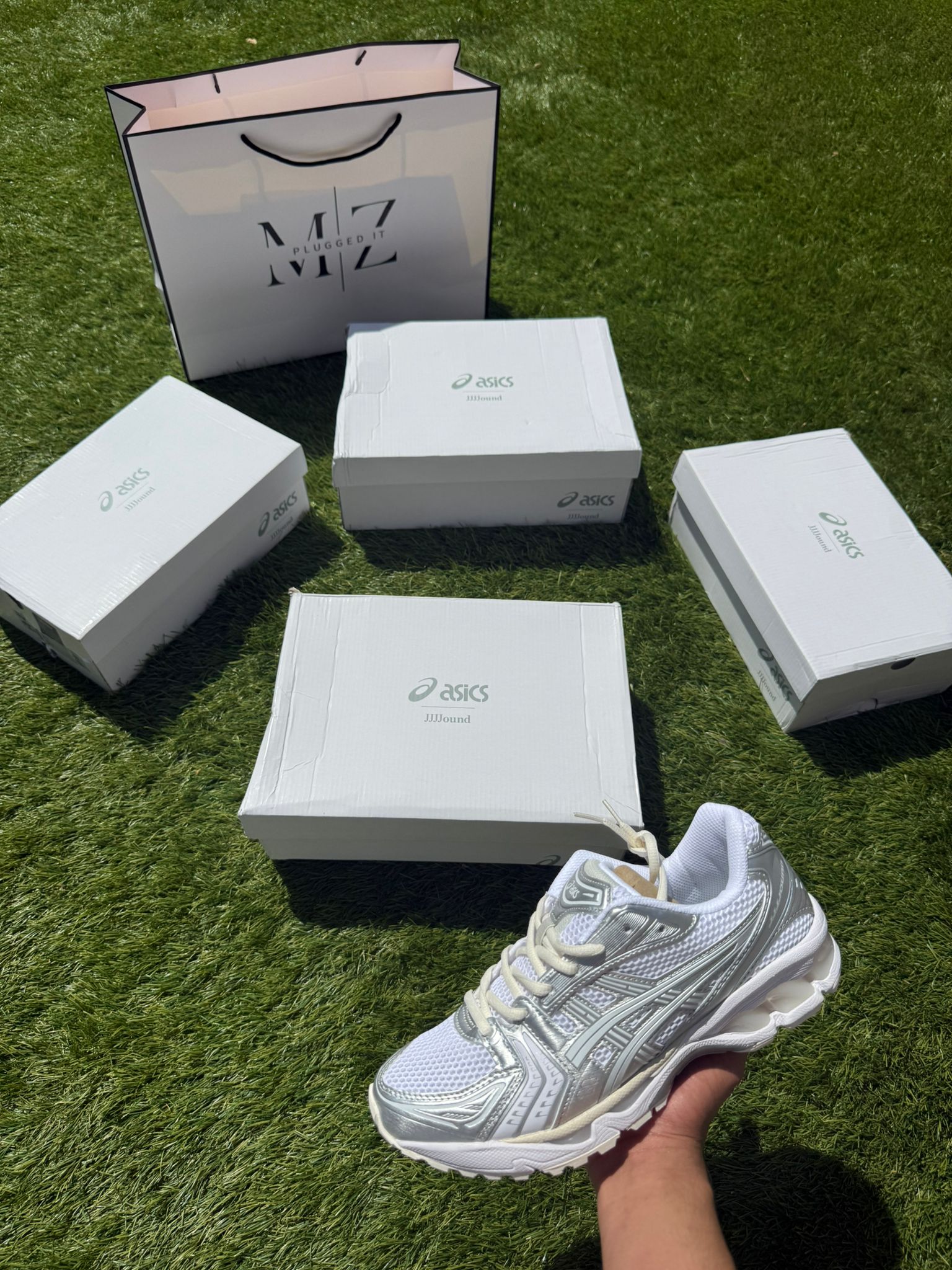 AS Gel Kayano 14 Silver/White