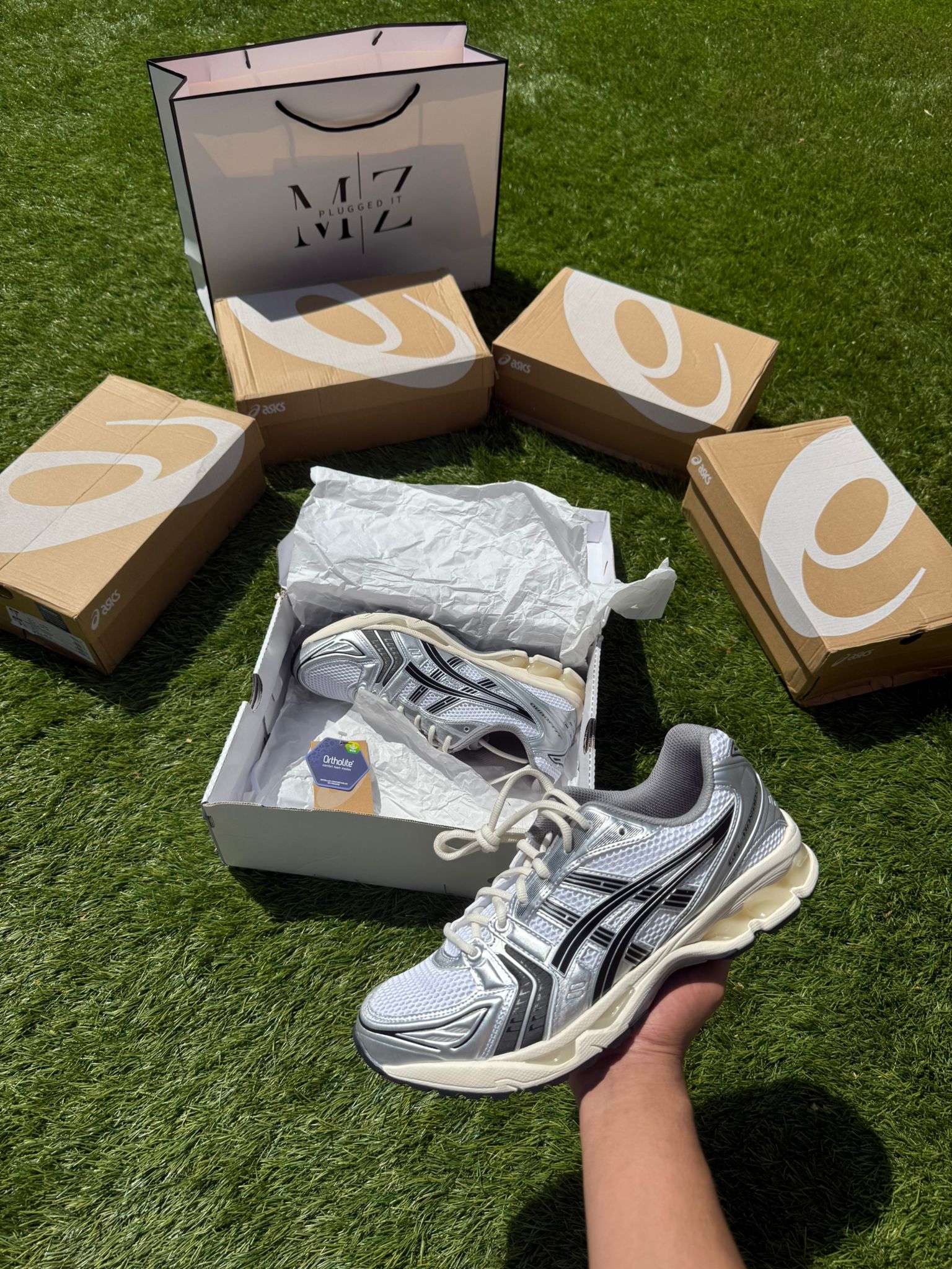 AS Gel Kayano 14 White/Midnight