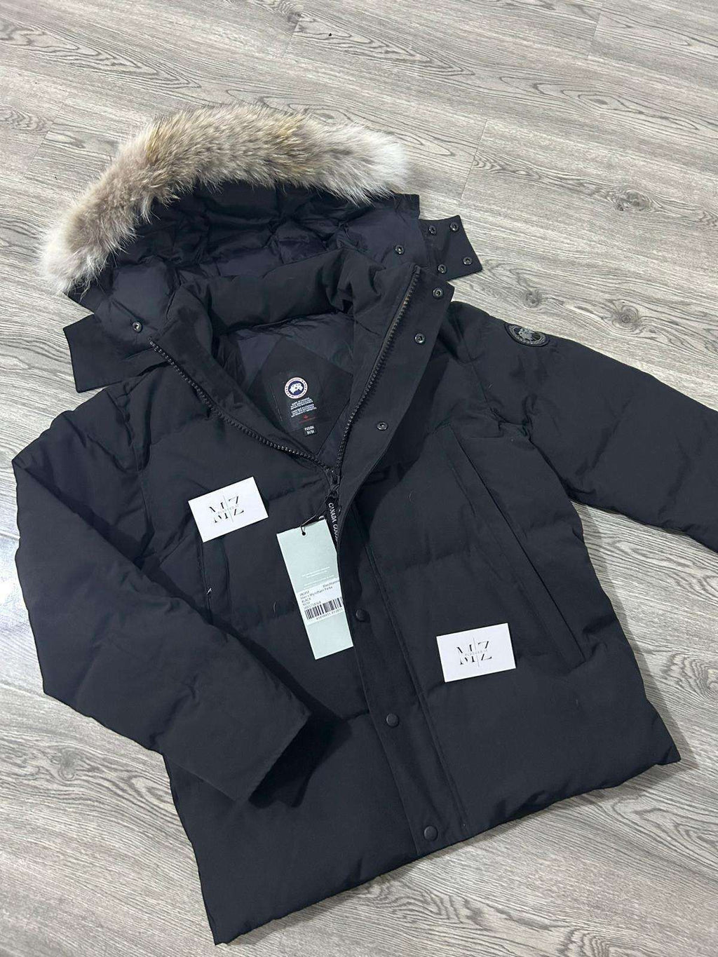 CG Black Wyndham Parka Black Badge