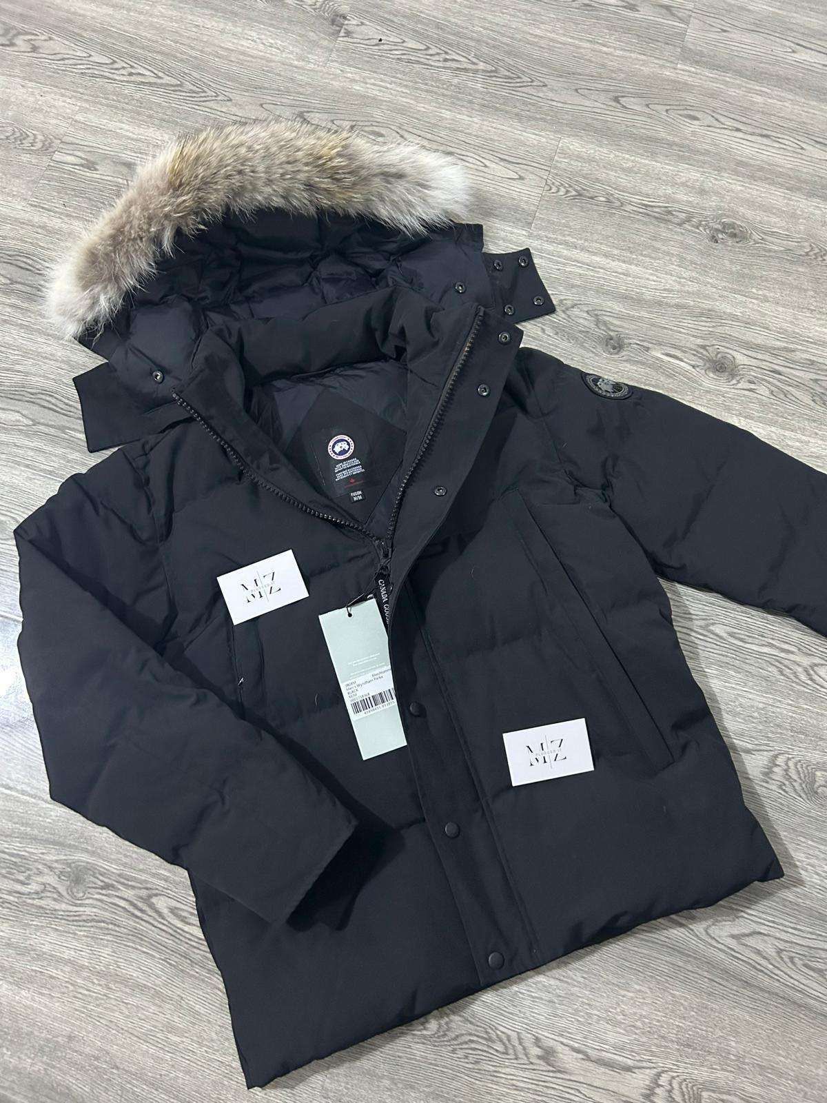 CG Black Wyndham Parka Black Badge