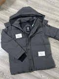 CG Grey Wyndham Parka Black Badge