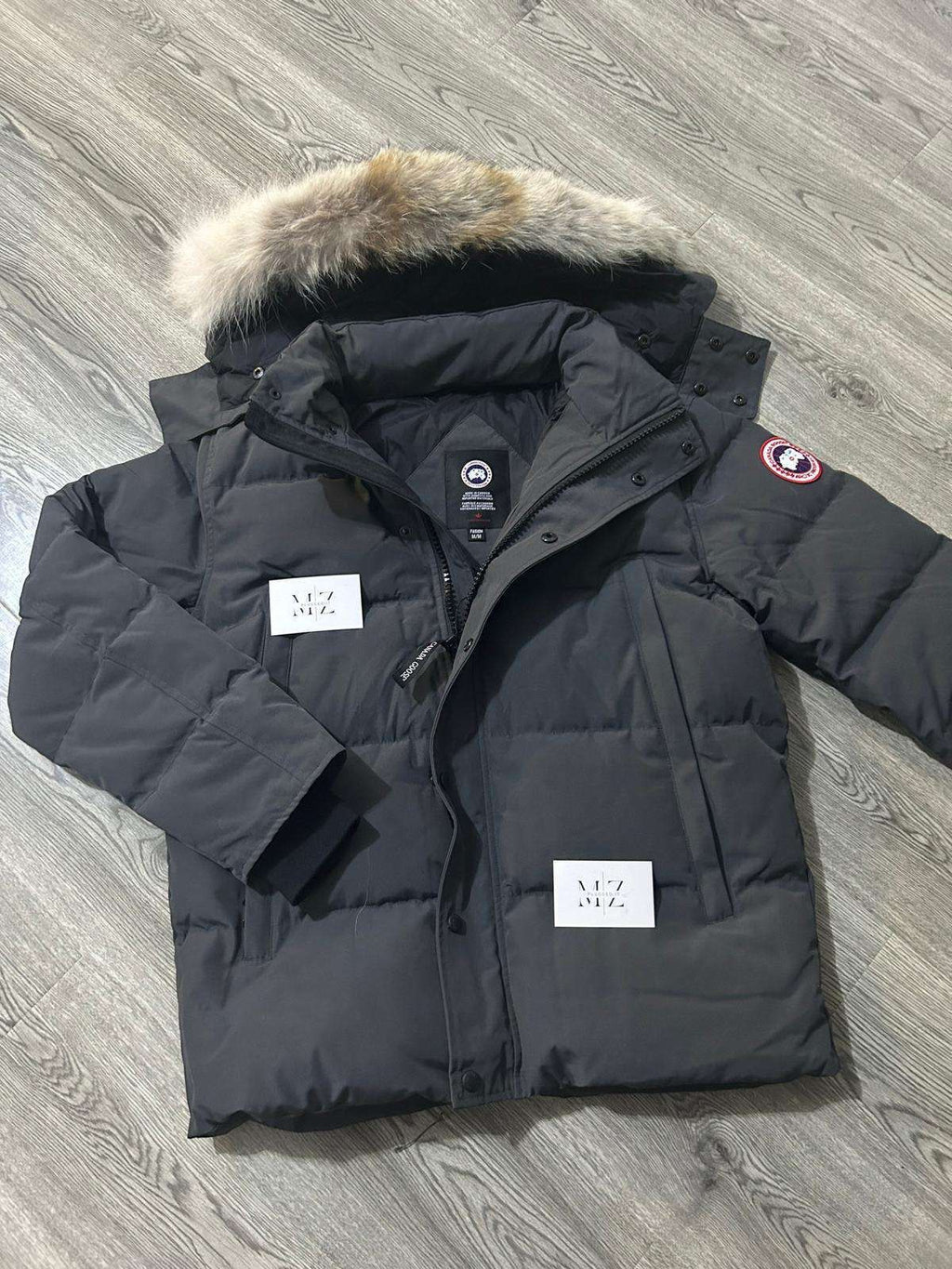 CG Grey Wyndham Parka Red Badge