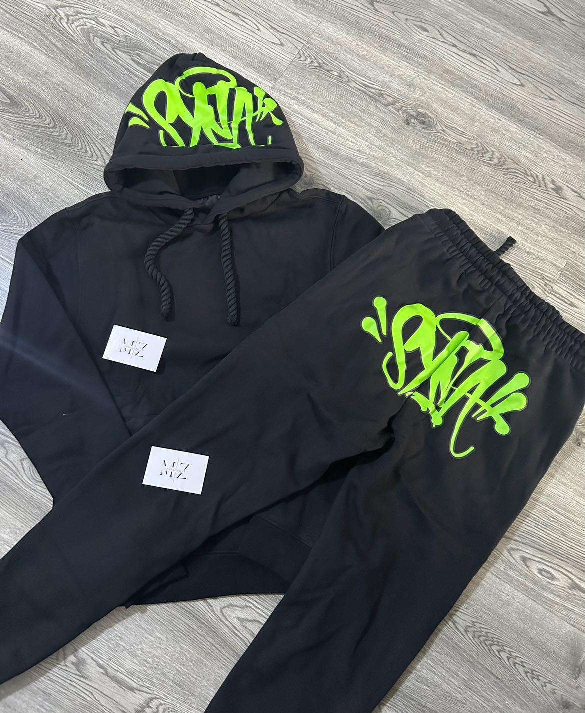 Syna World Black/Green Tracksuit
