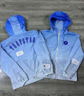 Gradient Blue Windbreaker
