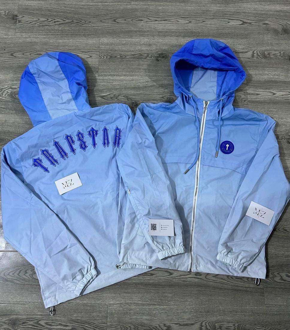 Gradient Blue Windbreaker