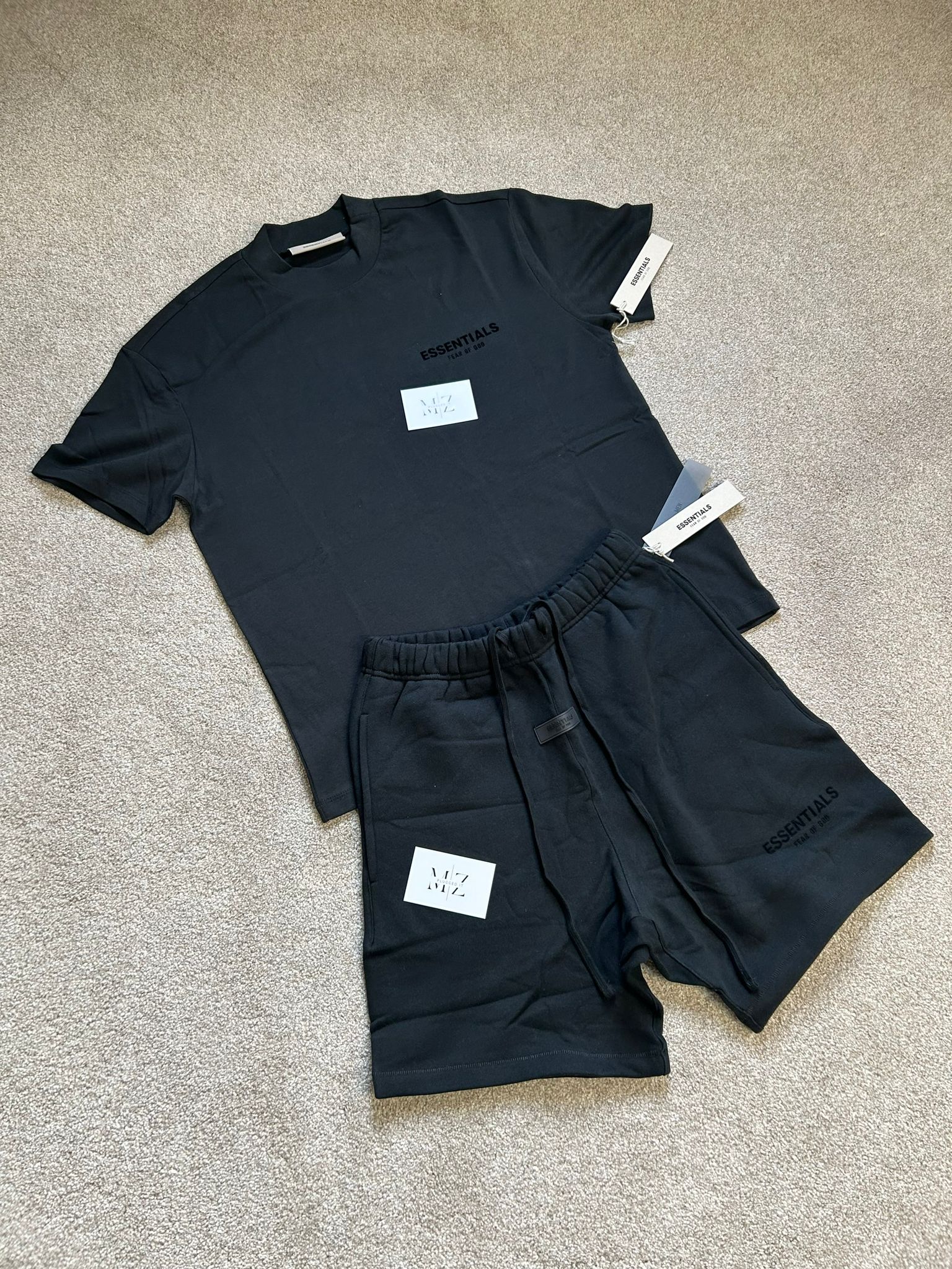 FOG SS22 Black Short Set