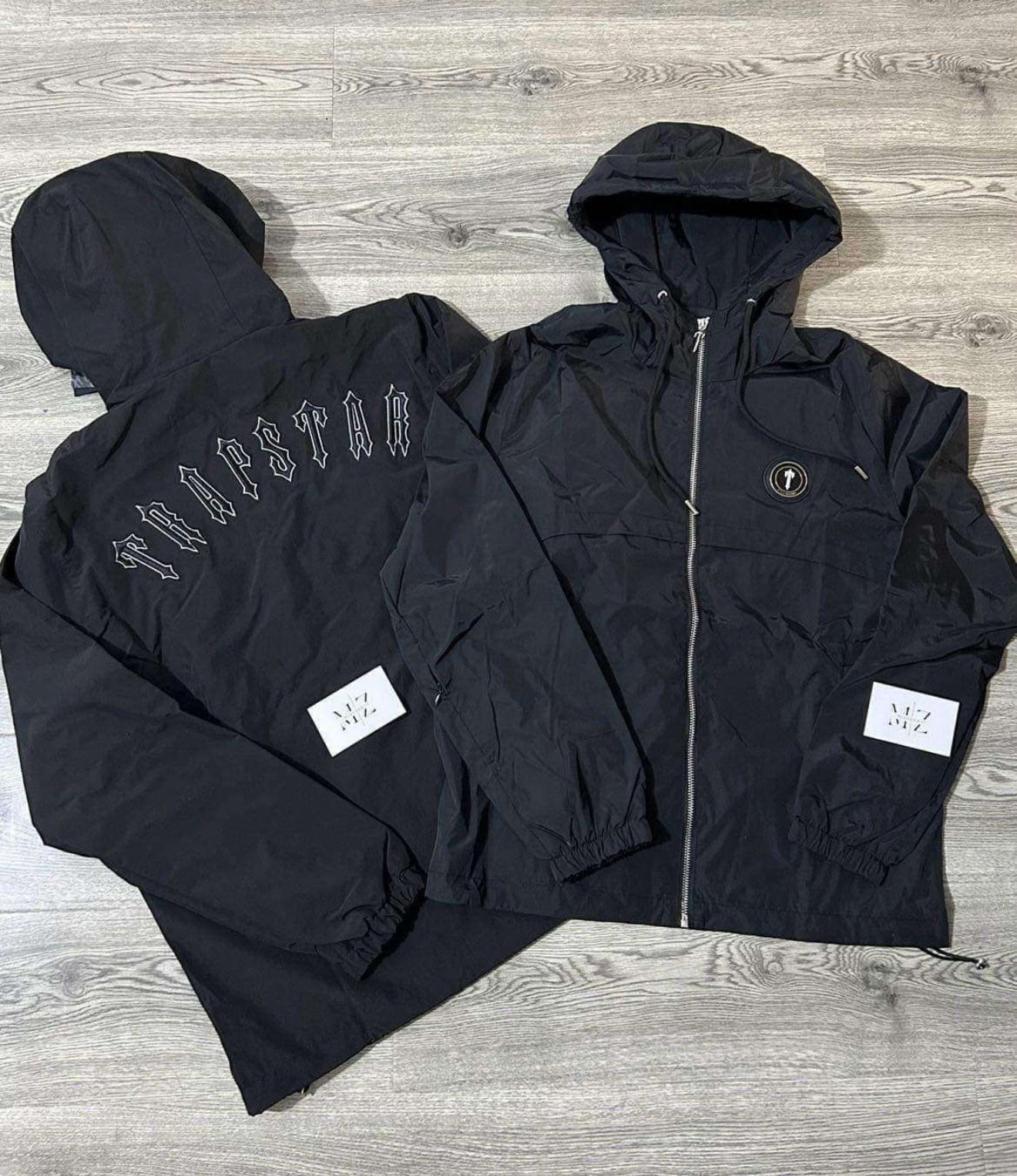 Irongate Black Windbreaker