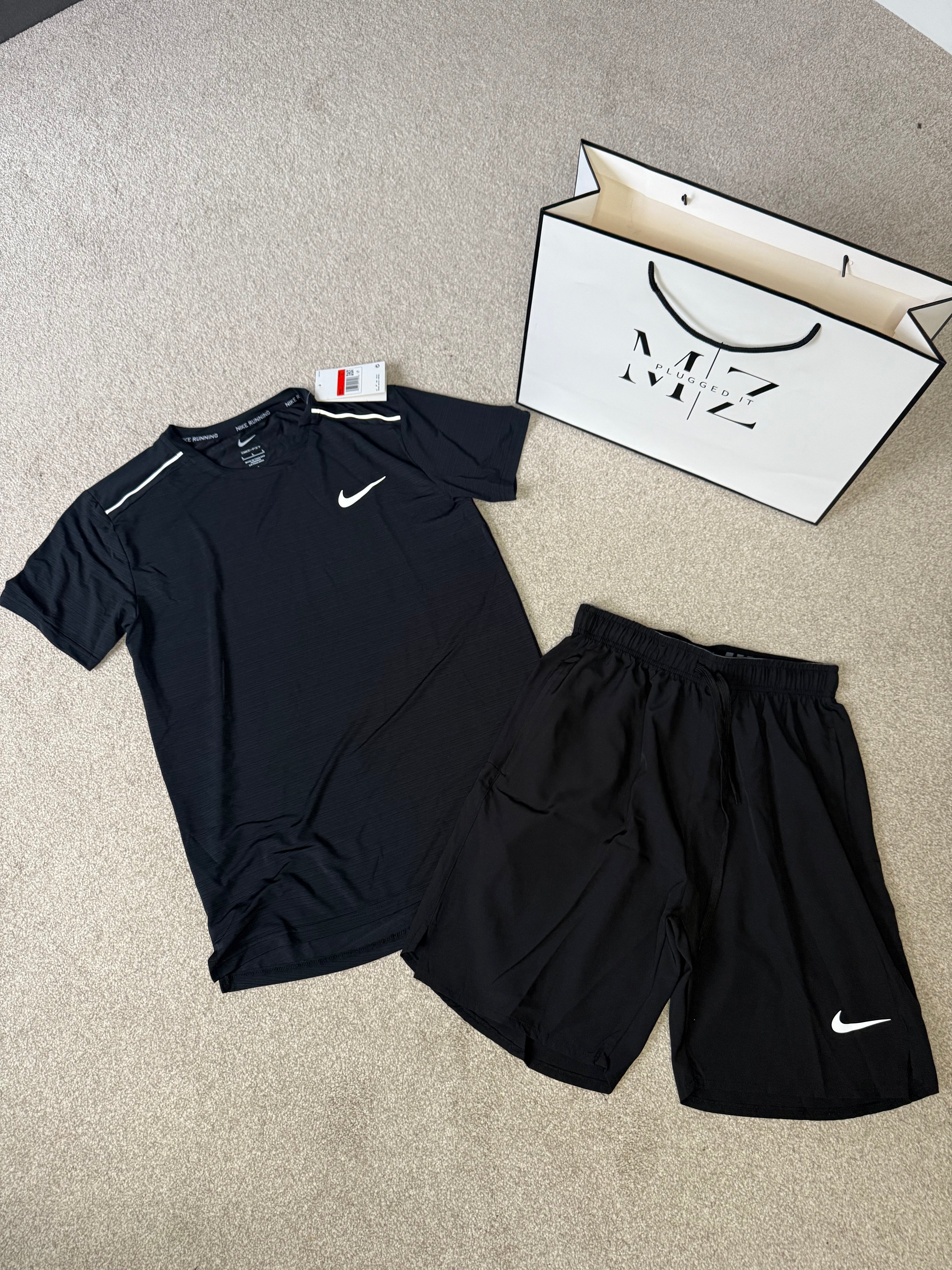 Miler Short Set - Black
