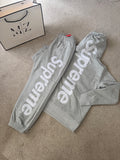 Supreme Grey Tracksuit