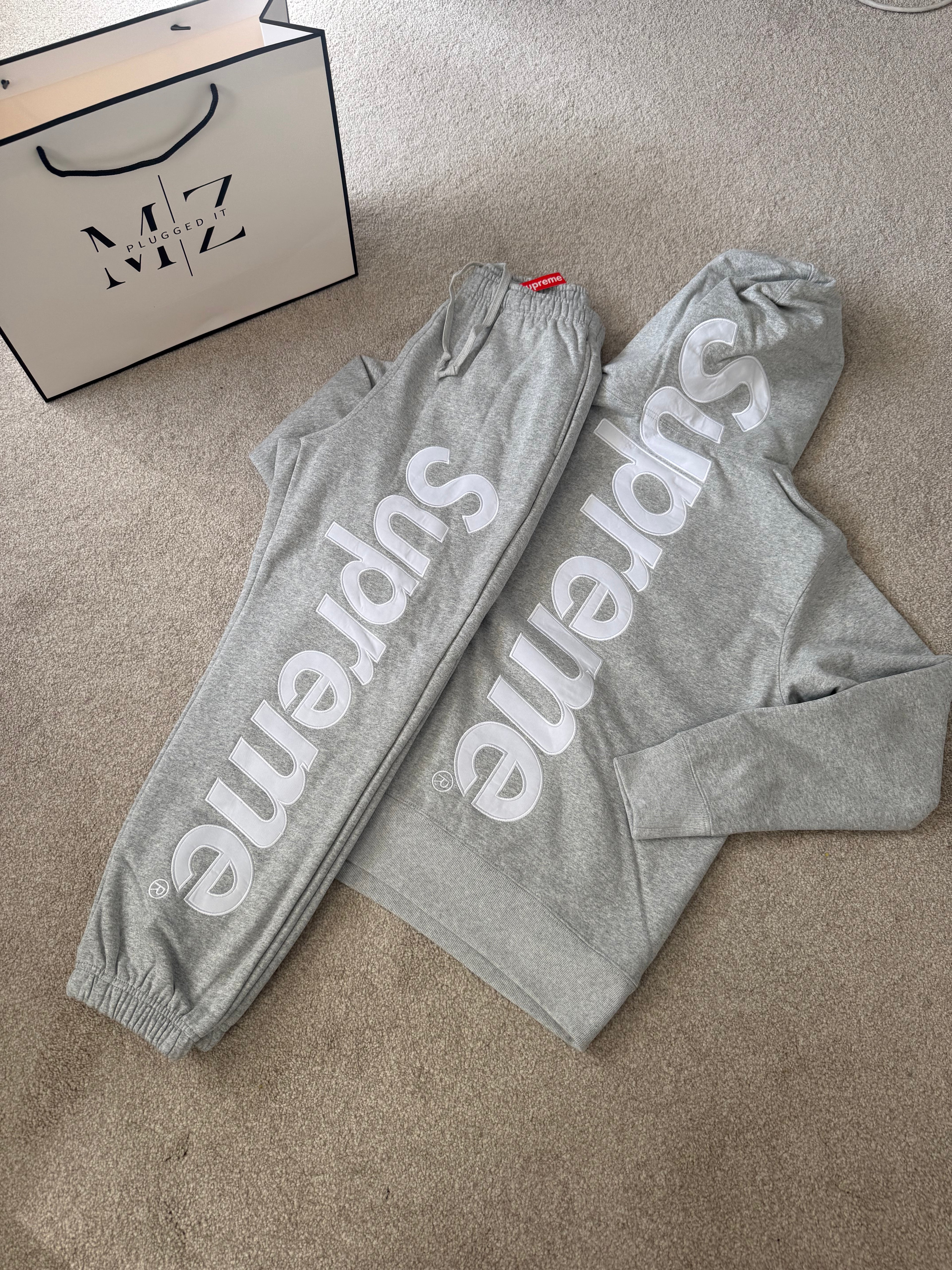 Supreme Grey Tracksuit