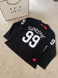 Supreme Black/White Longsleeve