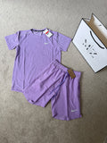 Miler Purple Short Set