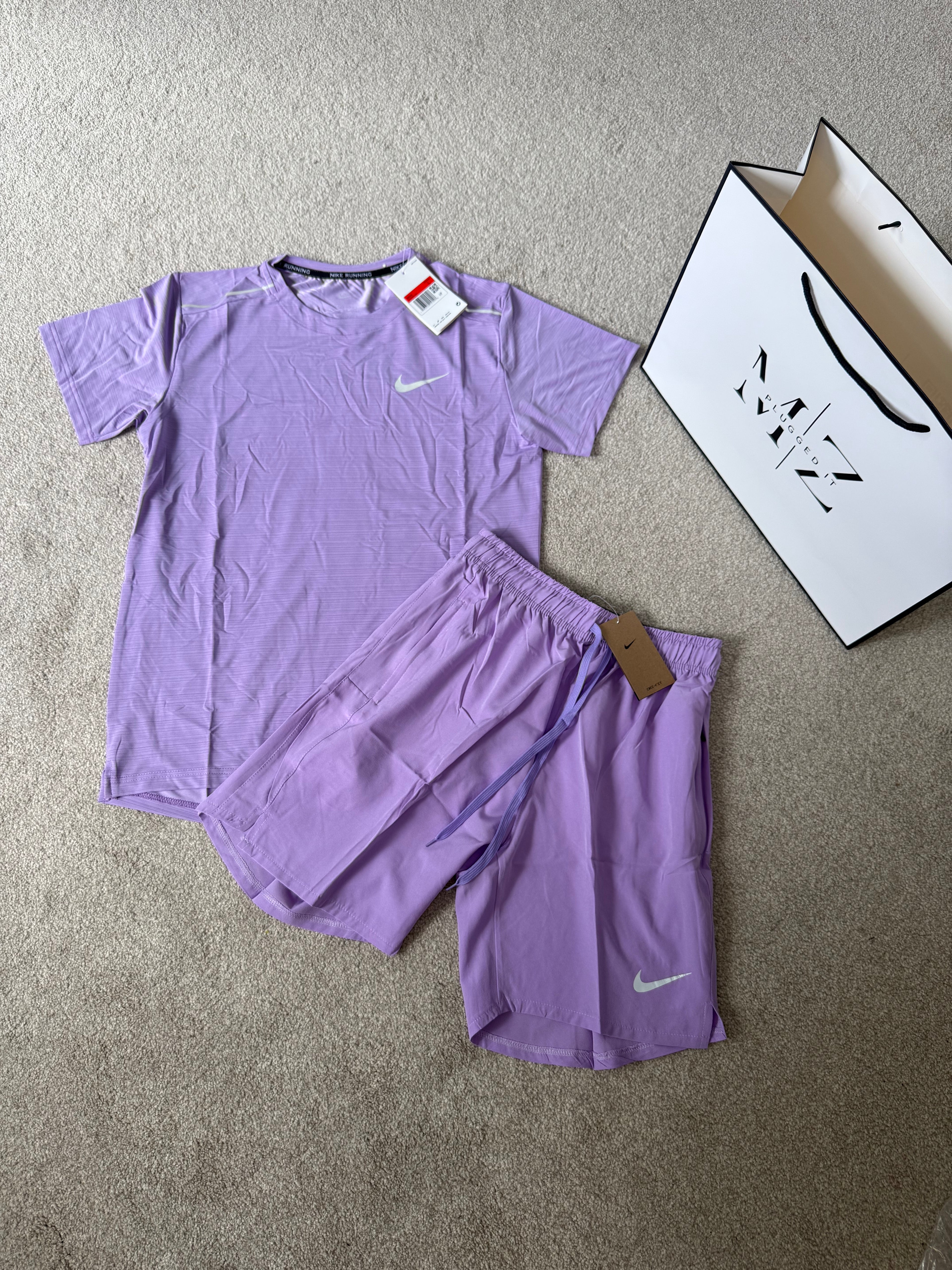 Miler Purple Short Set